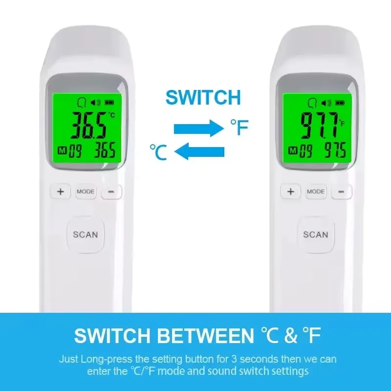 Thermometer for Adults and Kids No-Touch Forehead 4