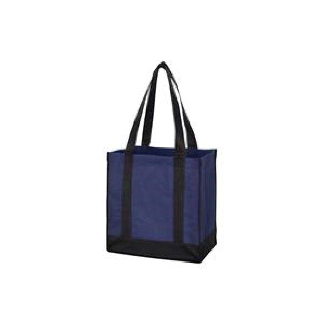 Non-Woven Two-Tone Shopper Tote Bag 2