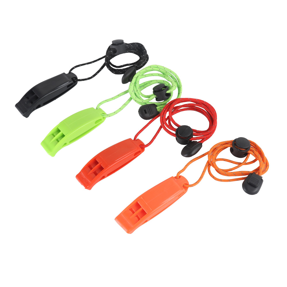 Emergency Whistles with Lanyard 7