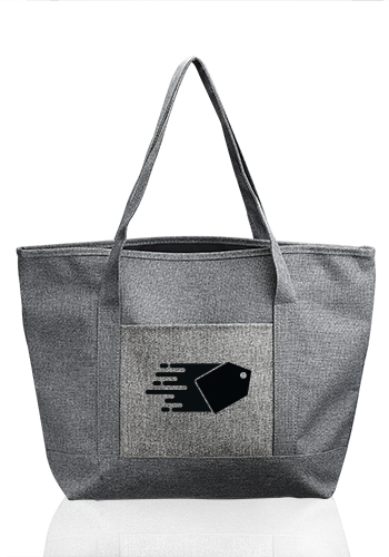 Dungaree Pocket Heathered Tote Bags 6