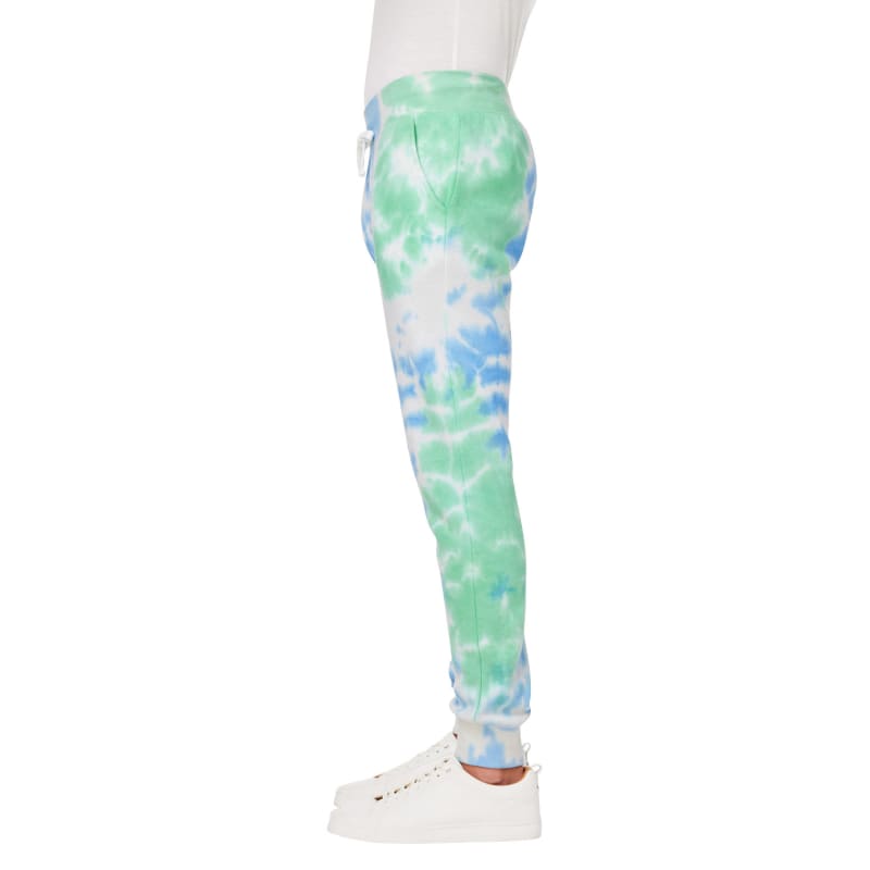 J America Adult Tie Dye Fleece Jogger 13