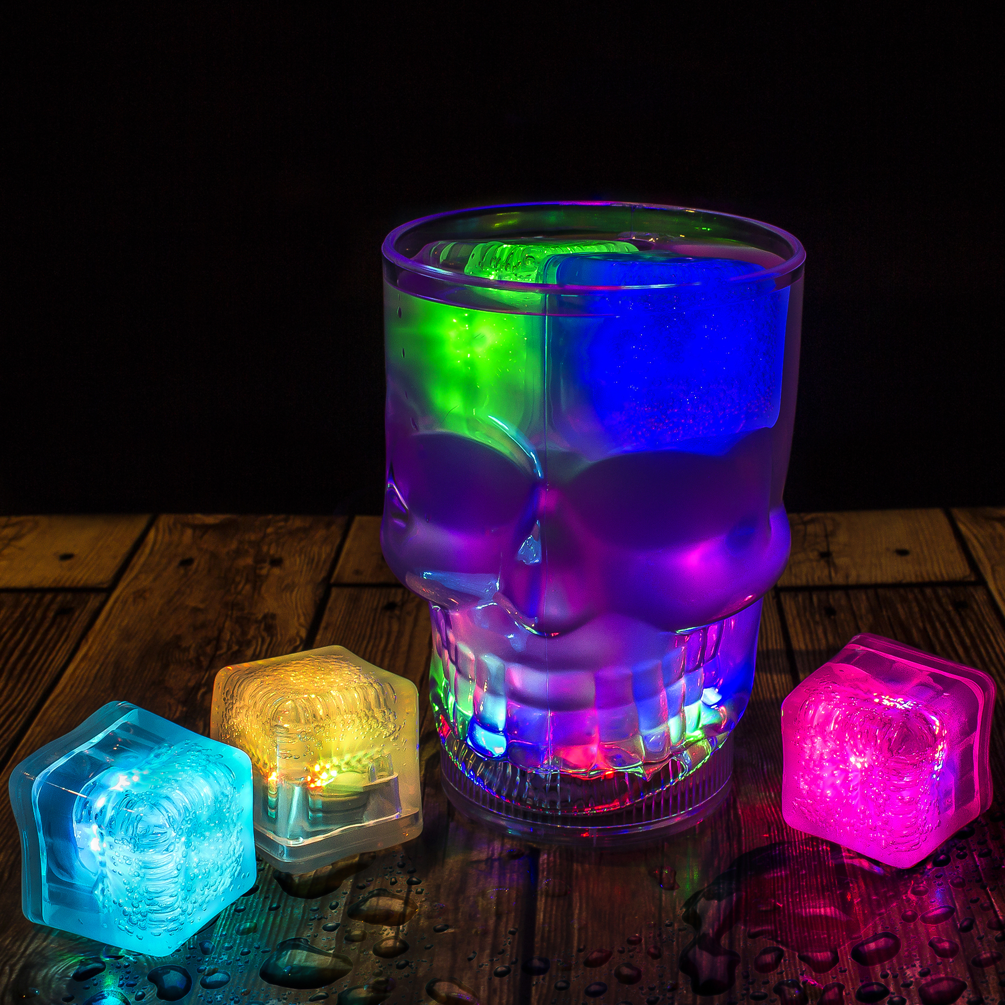 14 oz Light Up Skull Cup 5