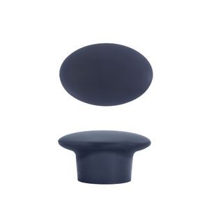 Elegant Oval Panel Silicone Bottle Cap Wine Stopper Cork 8