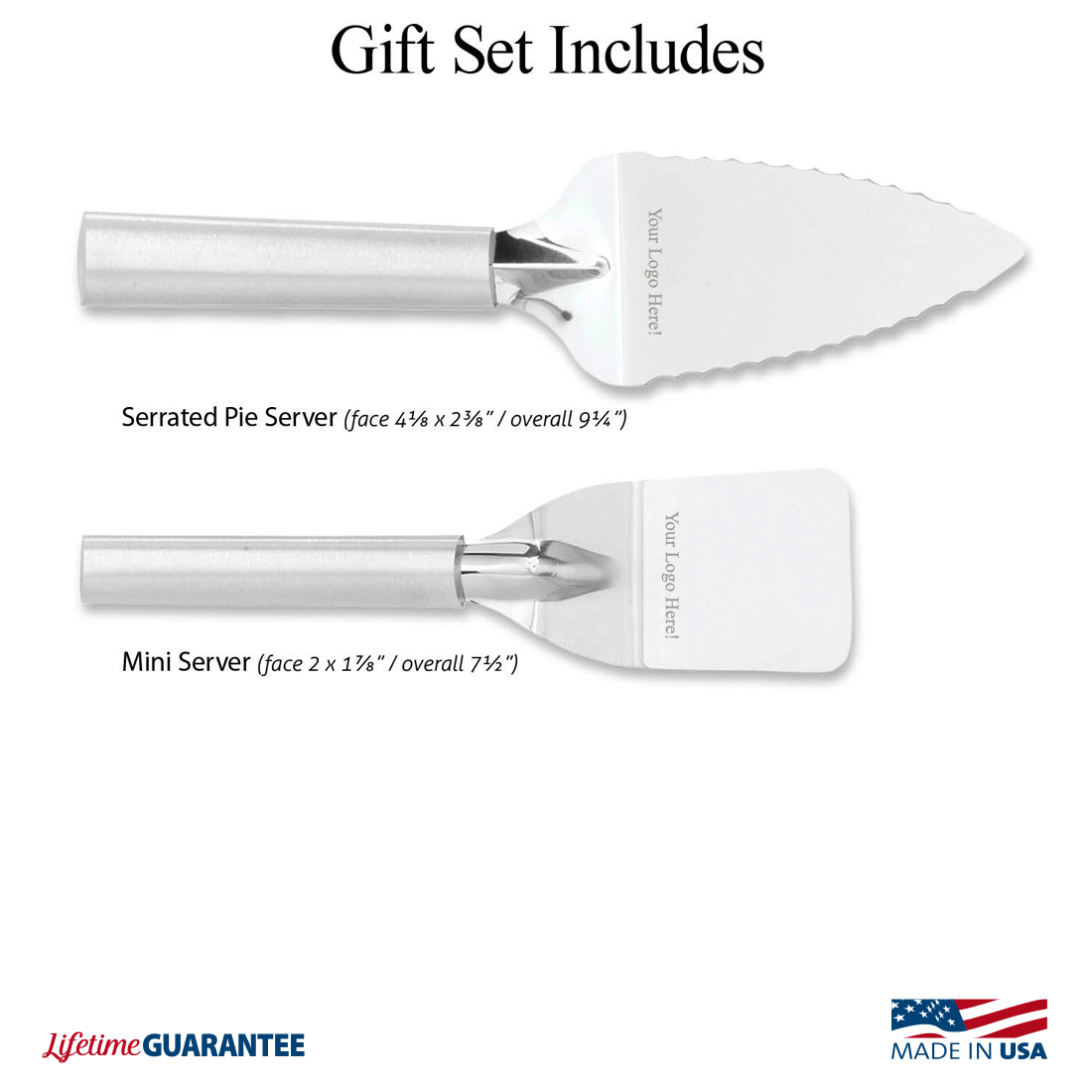 Serving Gift Set w/Silver Handle 4
