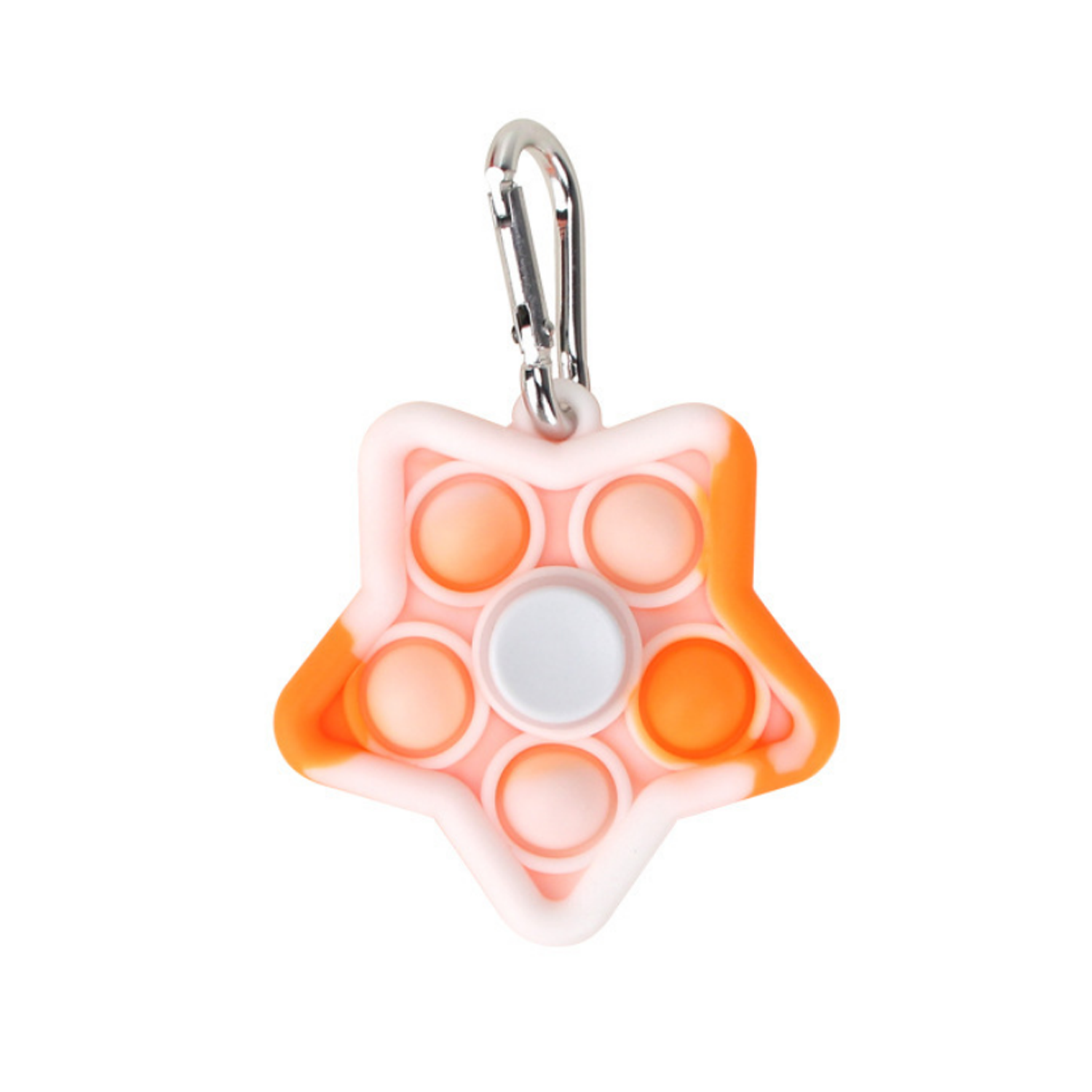 Multi Color Star Shape Silicone Finger Fidget Spinner 2