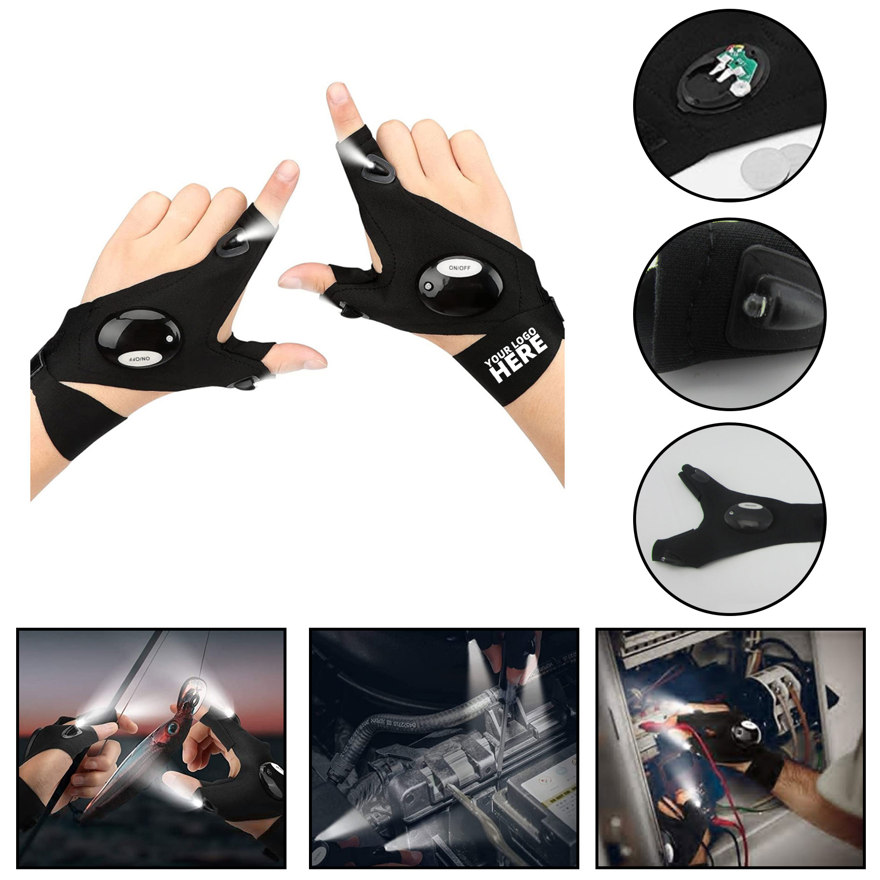 LED Light Gloves 2
