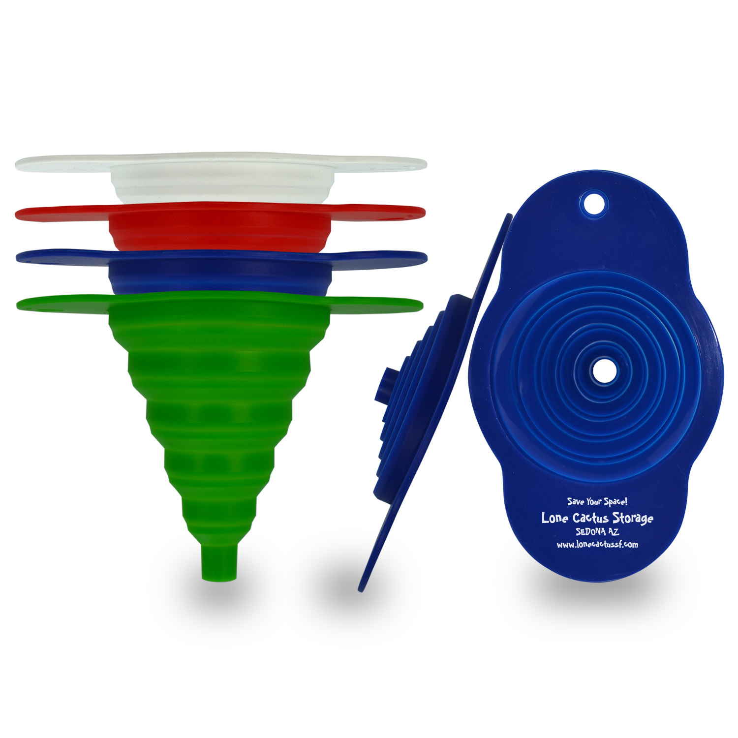 Cook's Choice Collapsible Silicone Funnel 9