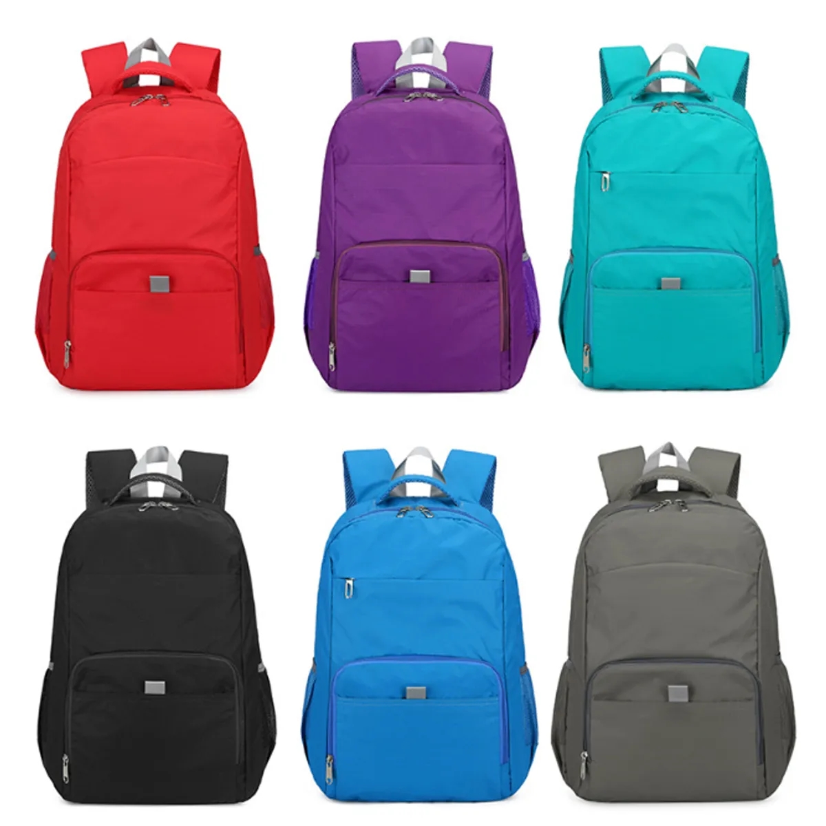 Lightweight Foldable Hiking Backpack Travel School Bag 5