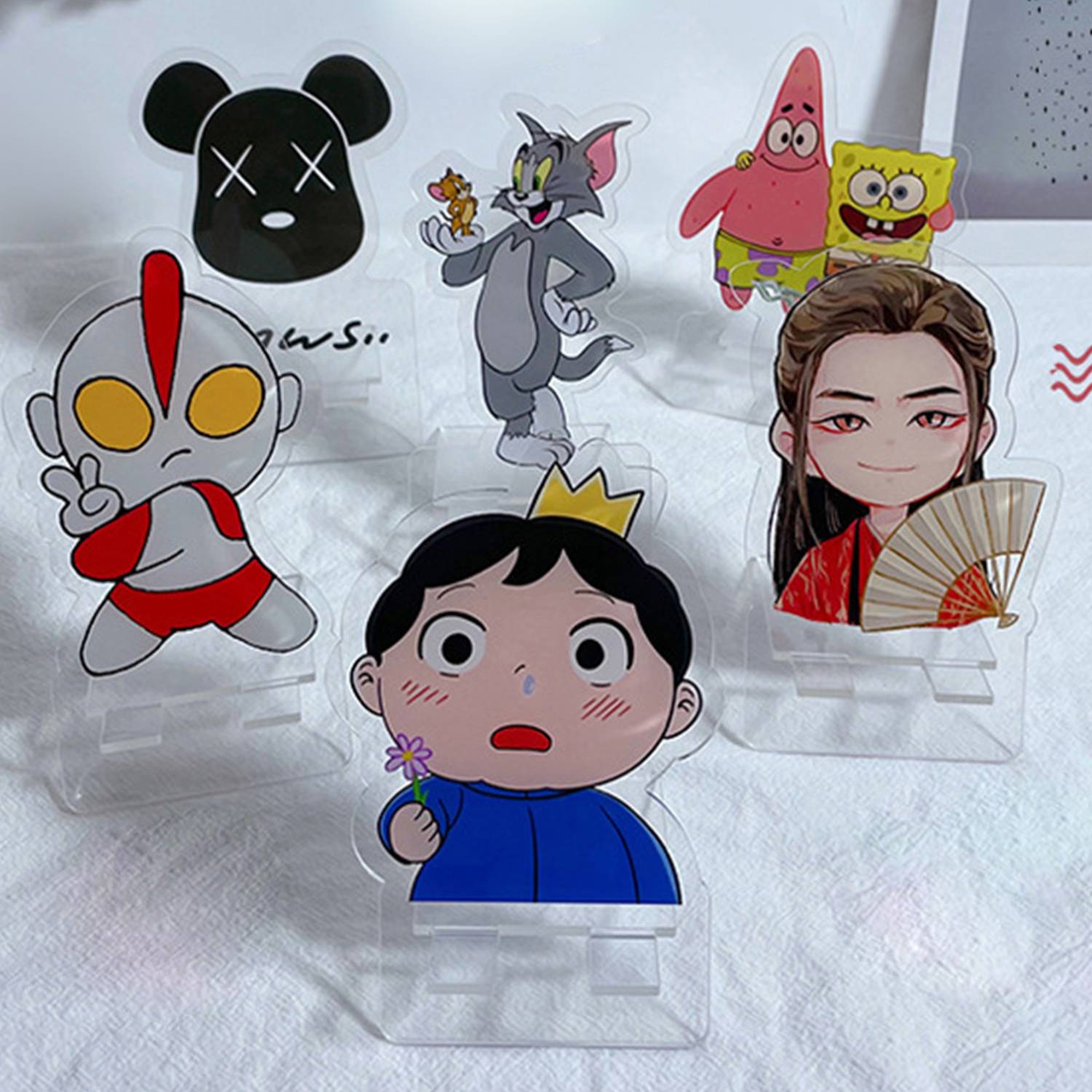 Transparent Acrylic Phone Holders Stand 2
