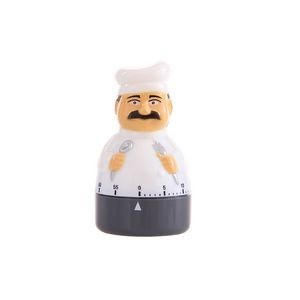 Chef Figure Mechanical Countdown Clock Timer Alarm 22