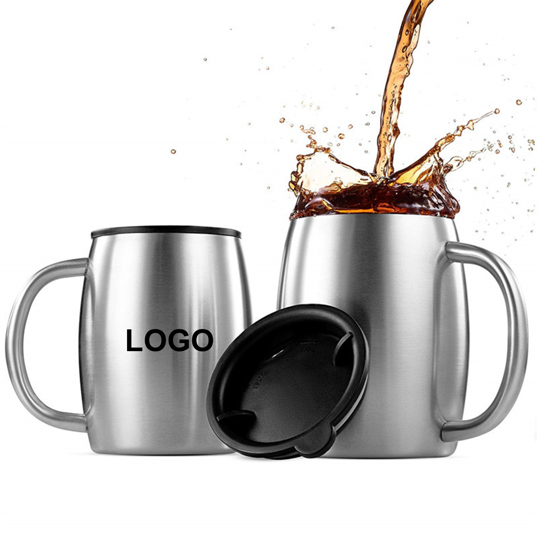 Stainless Steel Coffee Mug 1