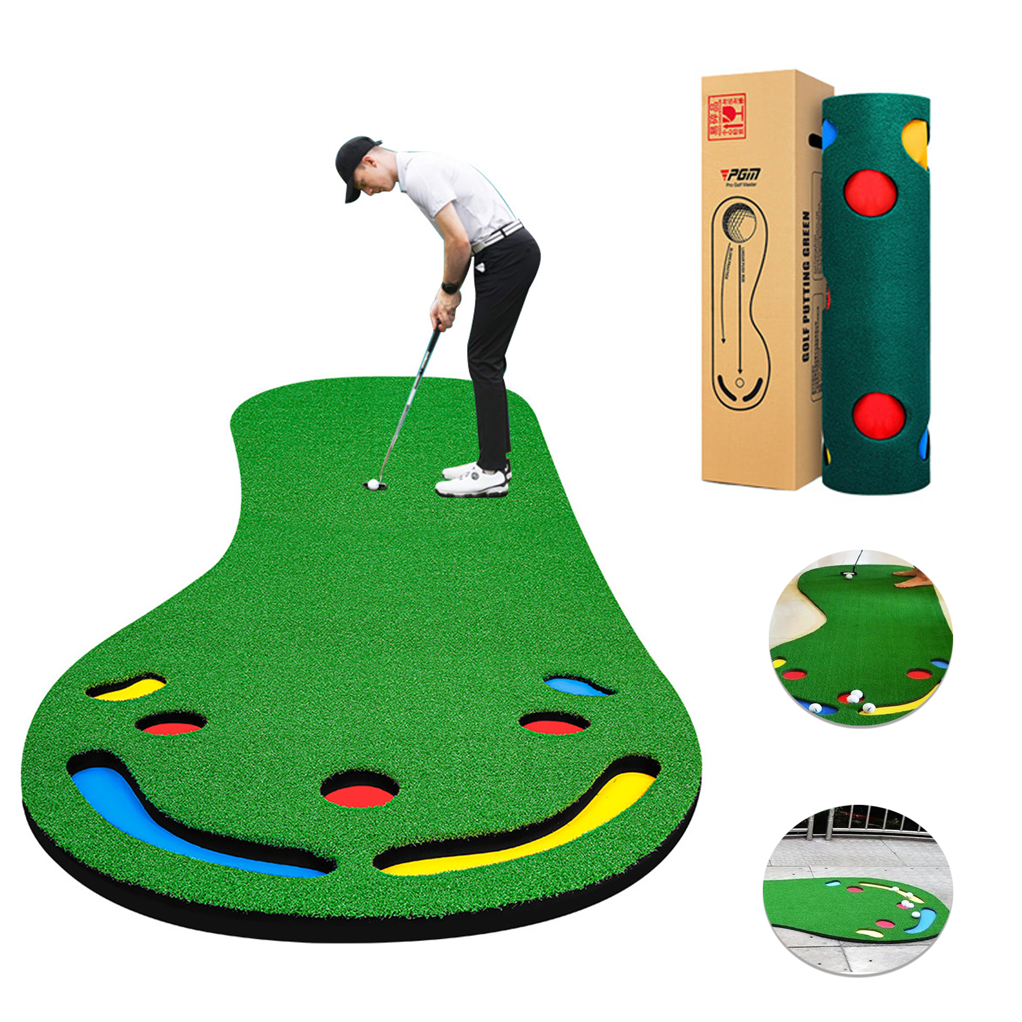 Portable Artificial Simulation Putting Green Mat