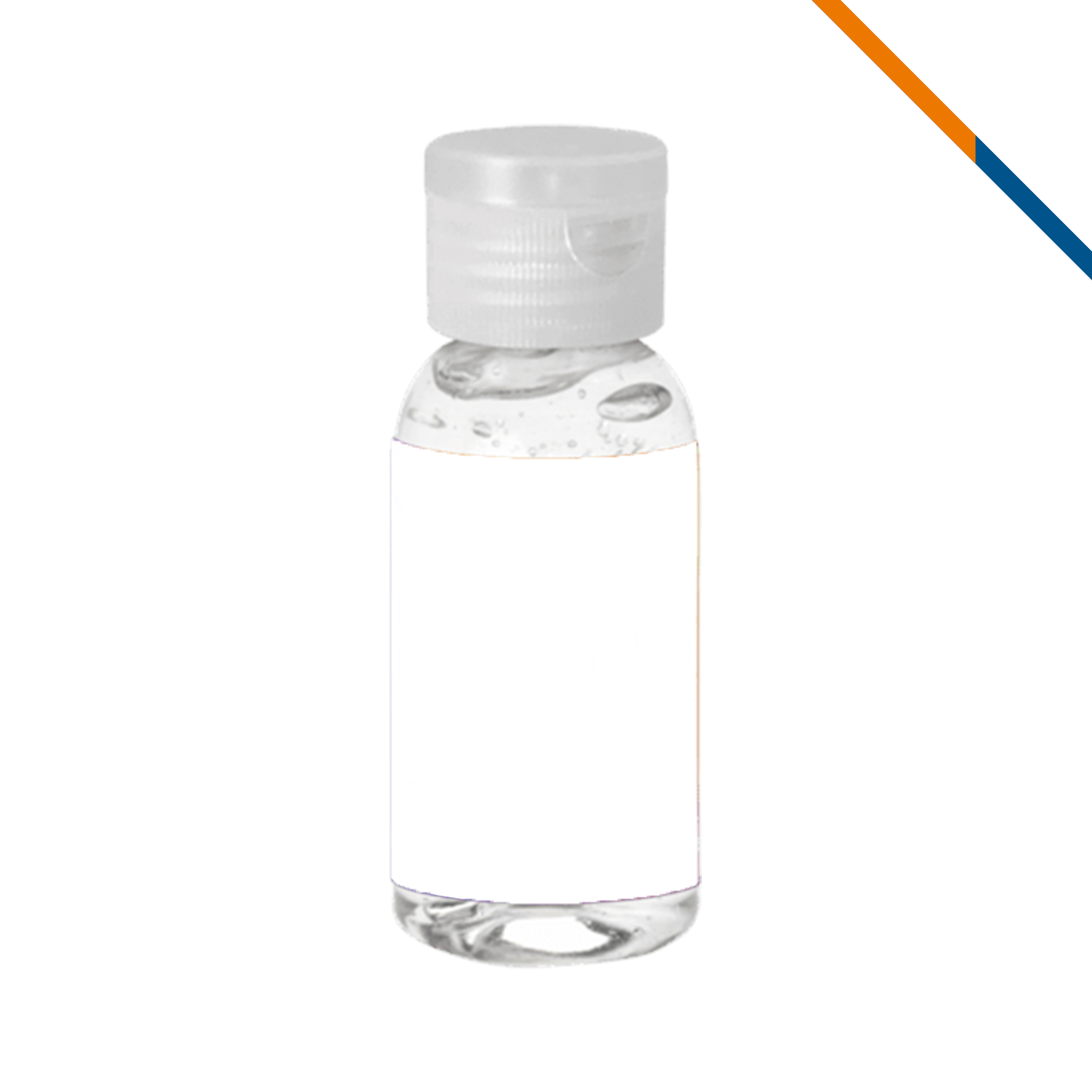 SanGo Clear Sanitizer In Round Bottle - 1 OZ. 4