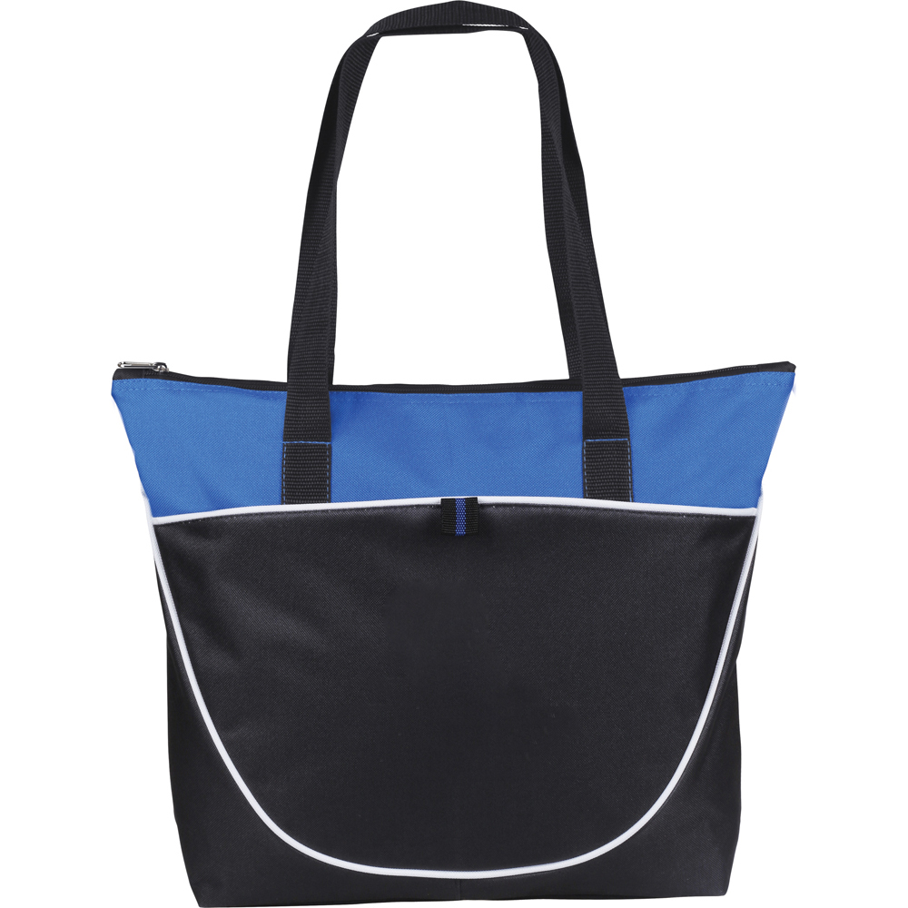 Hermosa Zippered Poly Canvas Tote 4