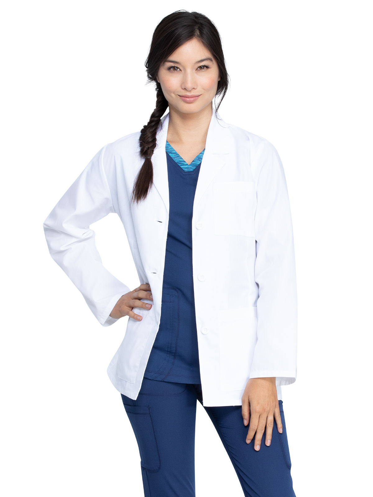 Dickies Medical - EDS Professional Whites - Women's Three-Pocket 28" Consultation Lab Coat