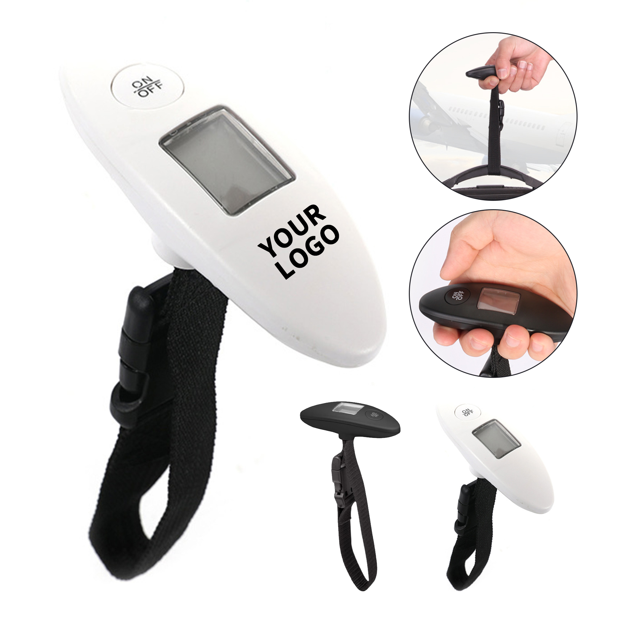 Portable Digital Hanging Scale With Battery 110 Pound Capacity 2