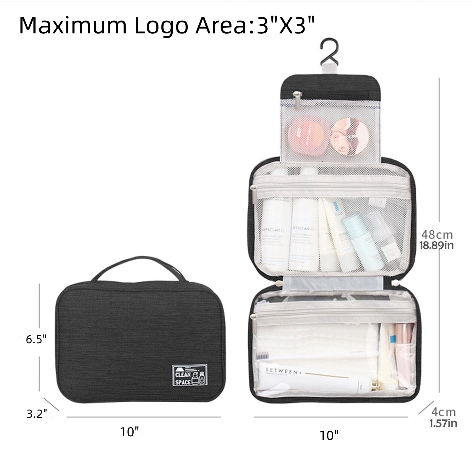 Travel Wet And Dry Separation Wash Bag 3