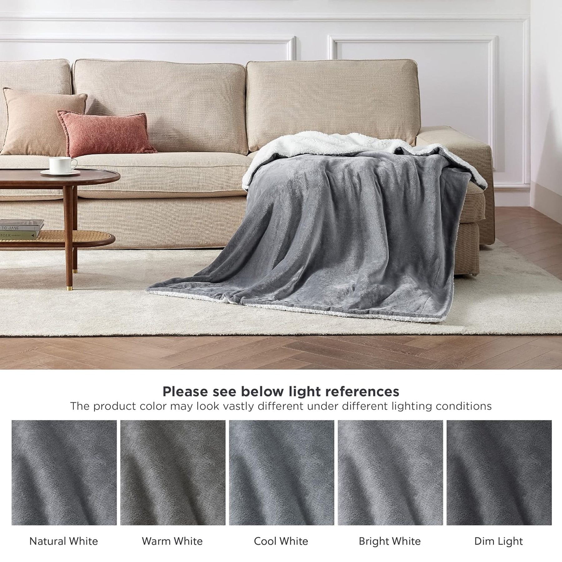 Sherpa Cashmere Blanket 5