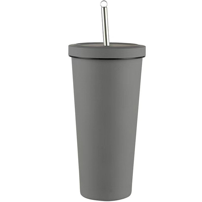 24 Oz. Stainless Steel Tumbler with Straw 4
