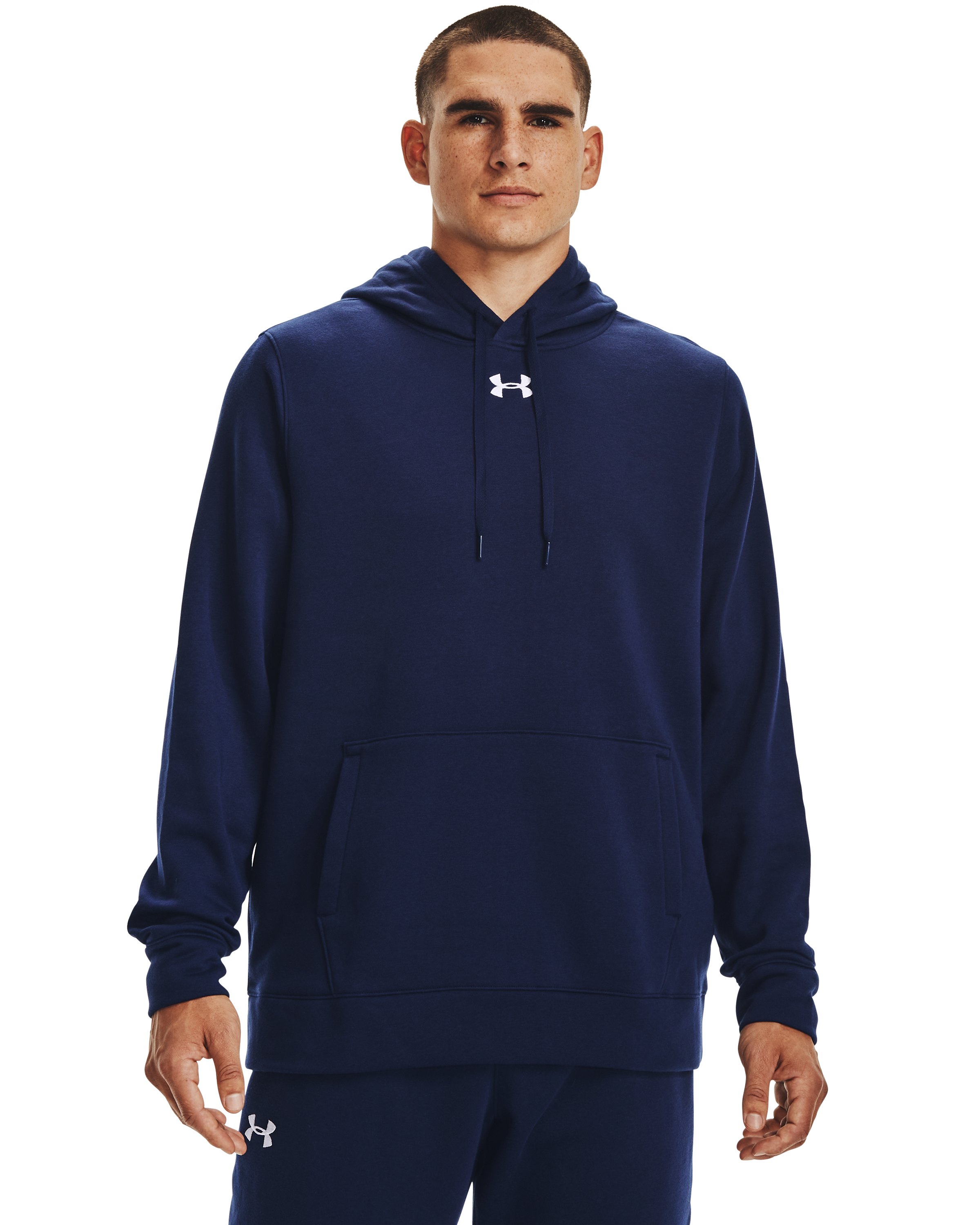 UA Hustle Fleece Men's Hoodie 11