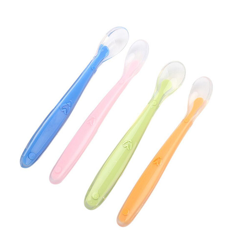 Baby Silicone Soft Spoon BPA Free 1