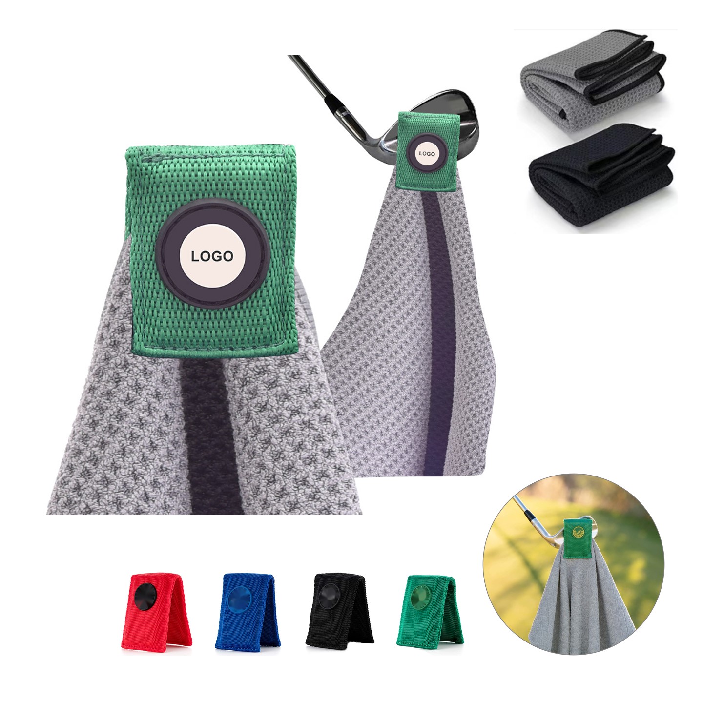 Magnetic Golf Towel 1