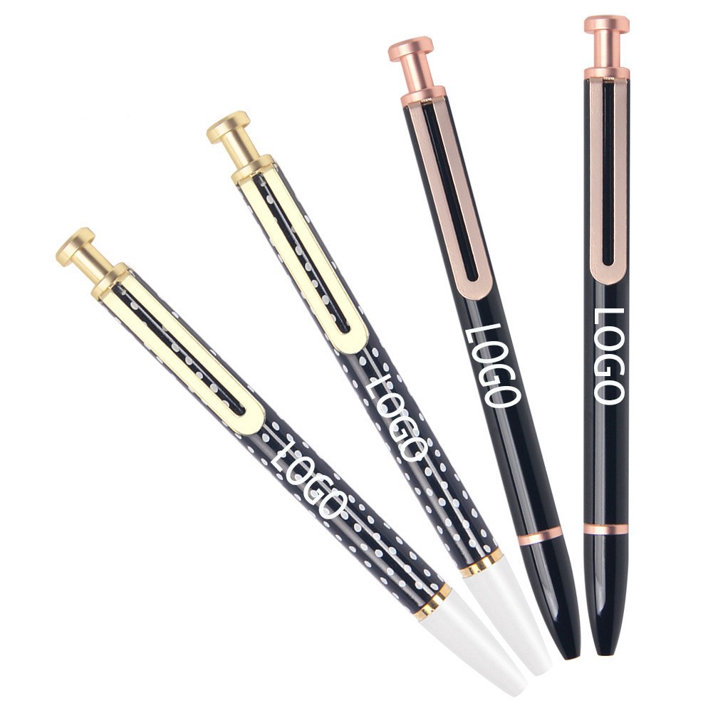 Retractable Metal Ballpoint Pen 4