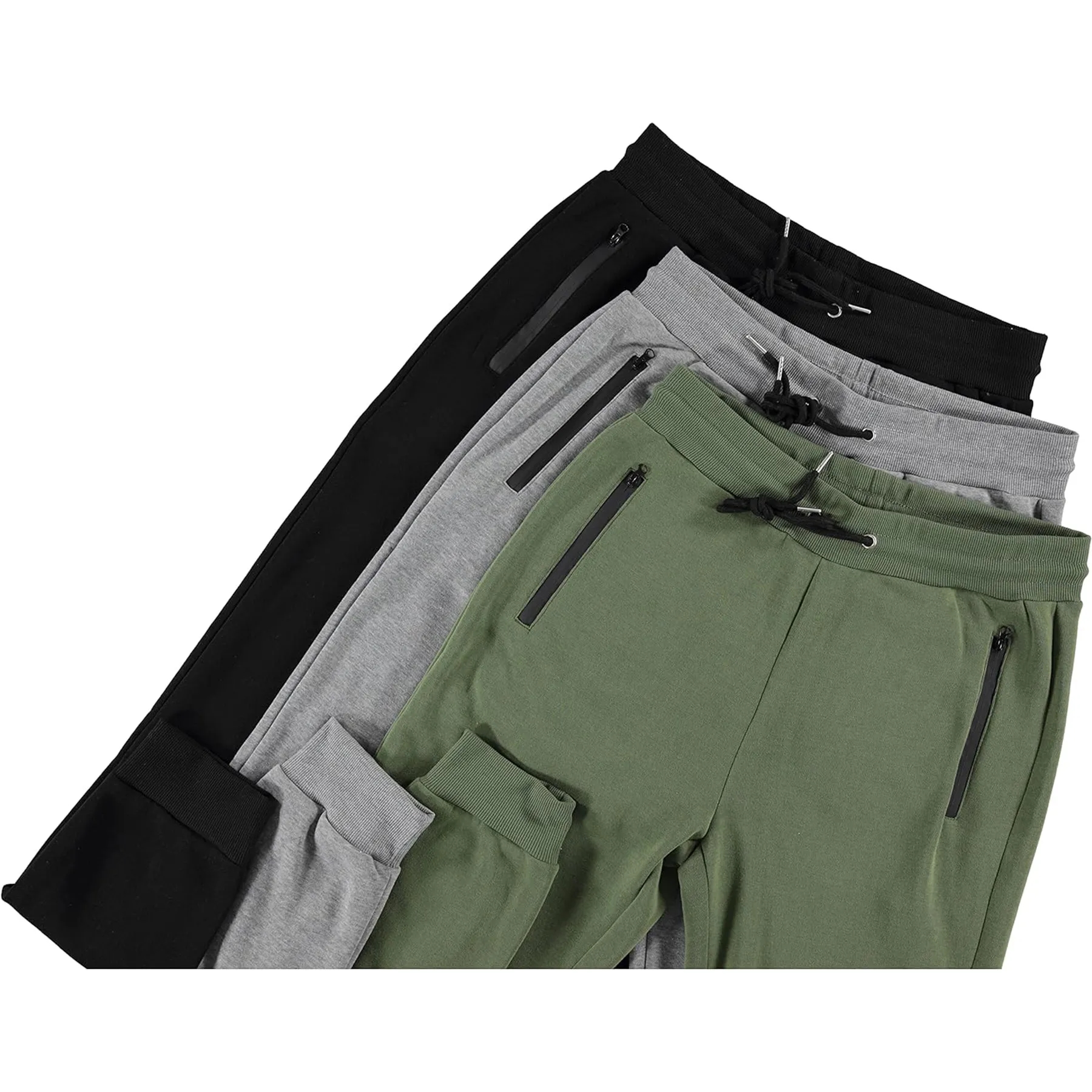 Fleece Active Athletic Workout Jogger Sweatpants 3
