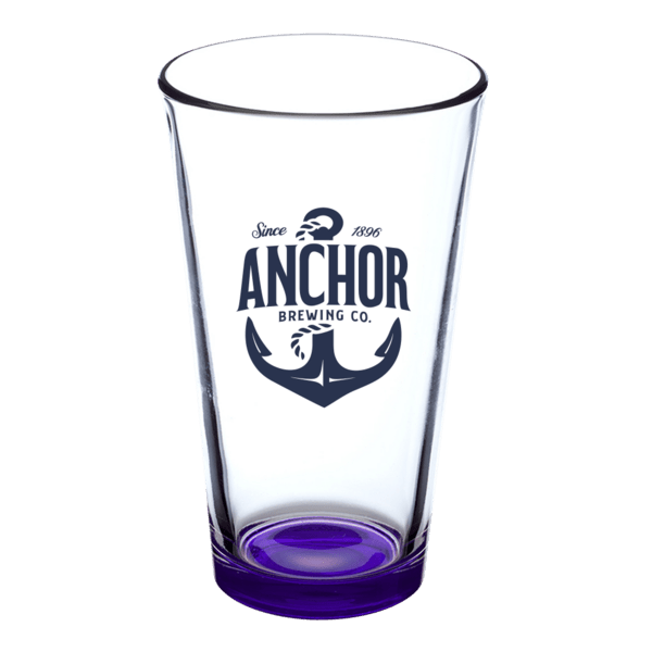 Thirsty 16 oz Pint Glasses 12