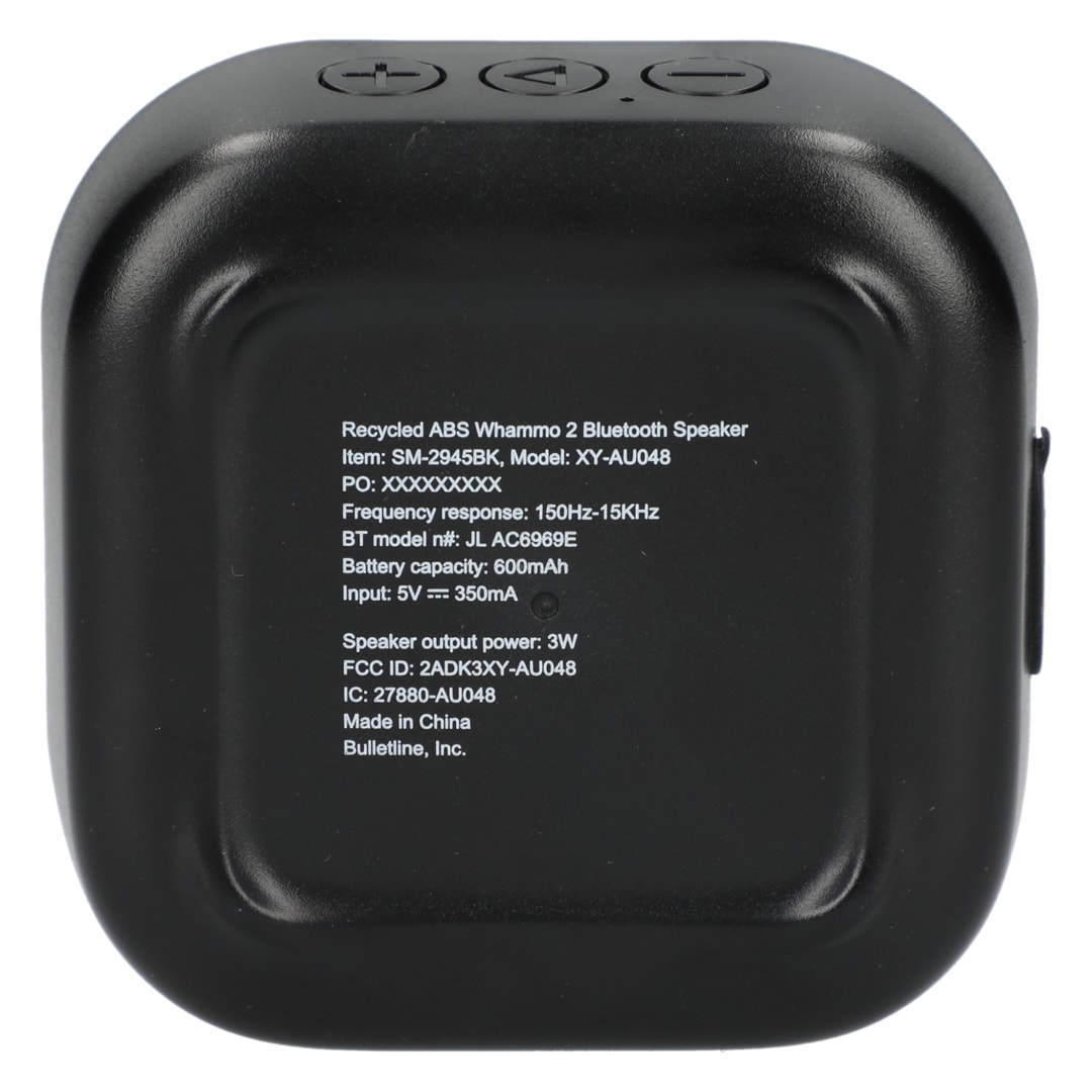 Recycled ABS Whammo 2 Bluetooth Speaker 21