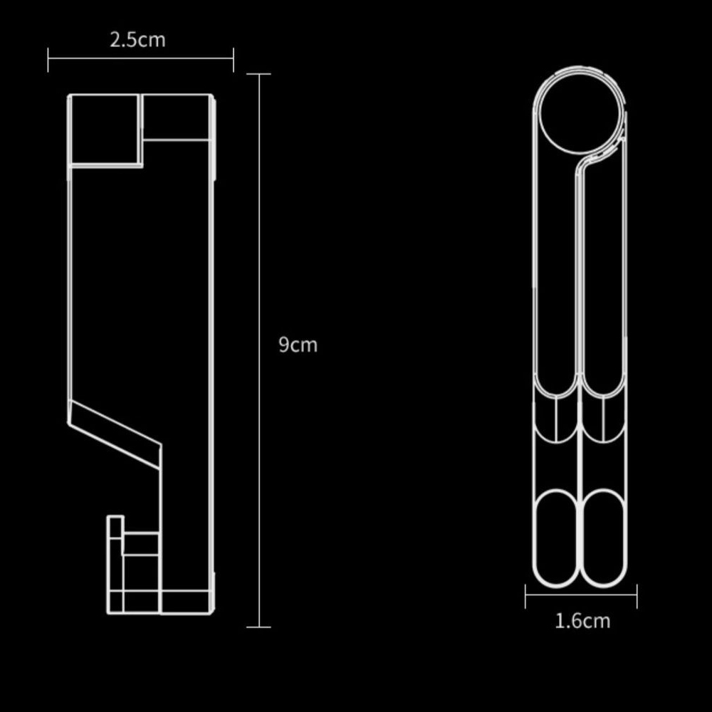 Foldable V-Shaped Phone Holder 5