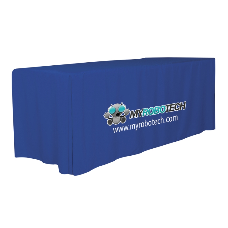"Omaha Six" 4-Sided Fitted Style Table Covers & Table Throws (PhotoImage Full Color) / Fits 6 ft Tab 6
