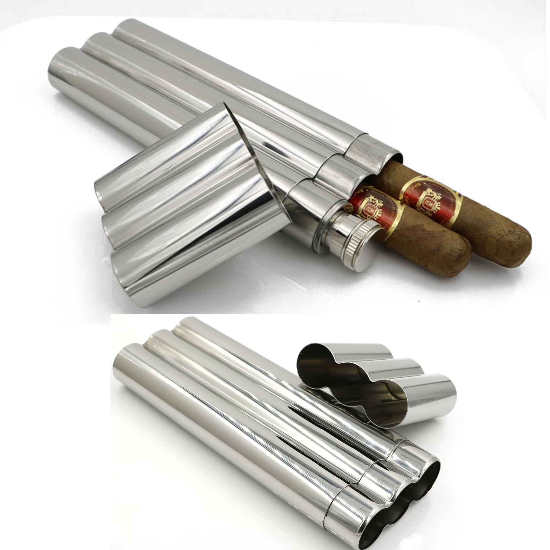 Cigar Tube Flask Holder 6
