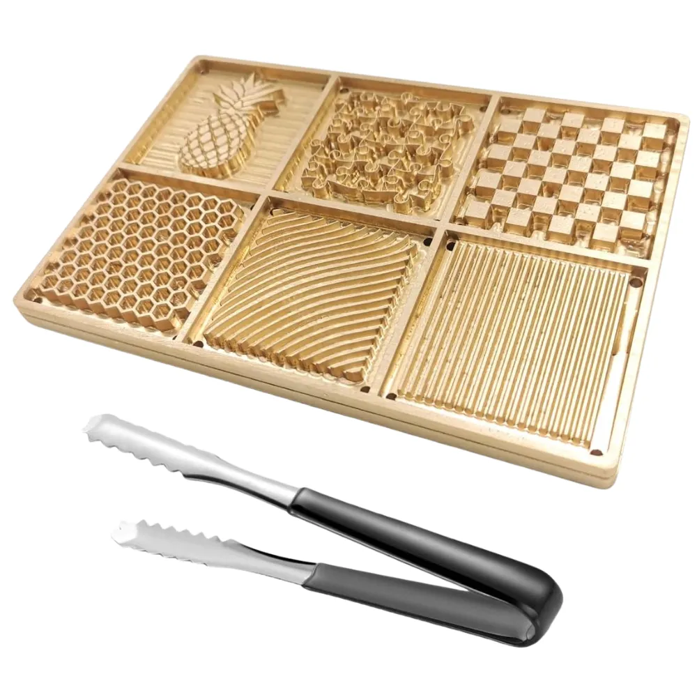 Brass Ice Mold Tray 7