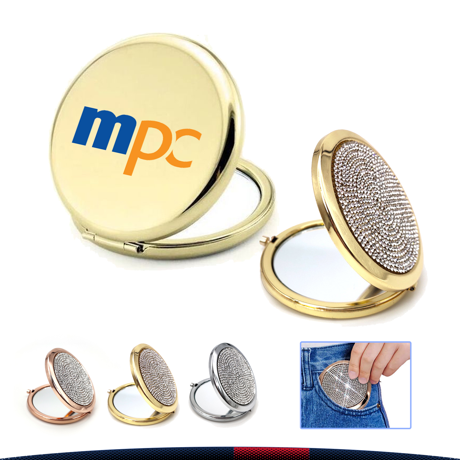 Diamond Foldable Mirror 2