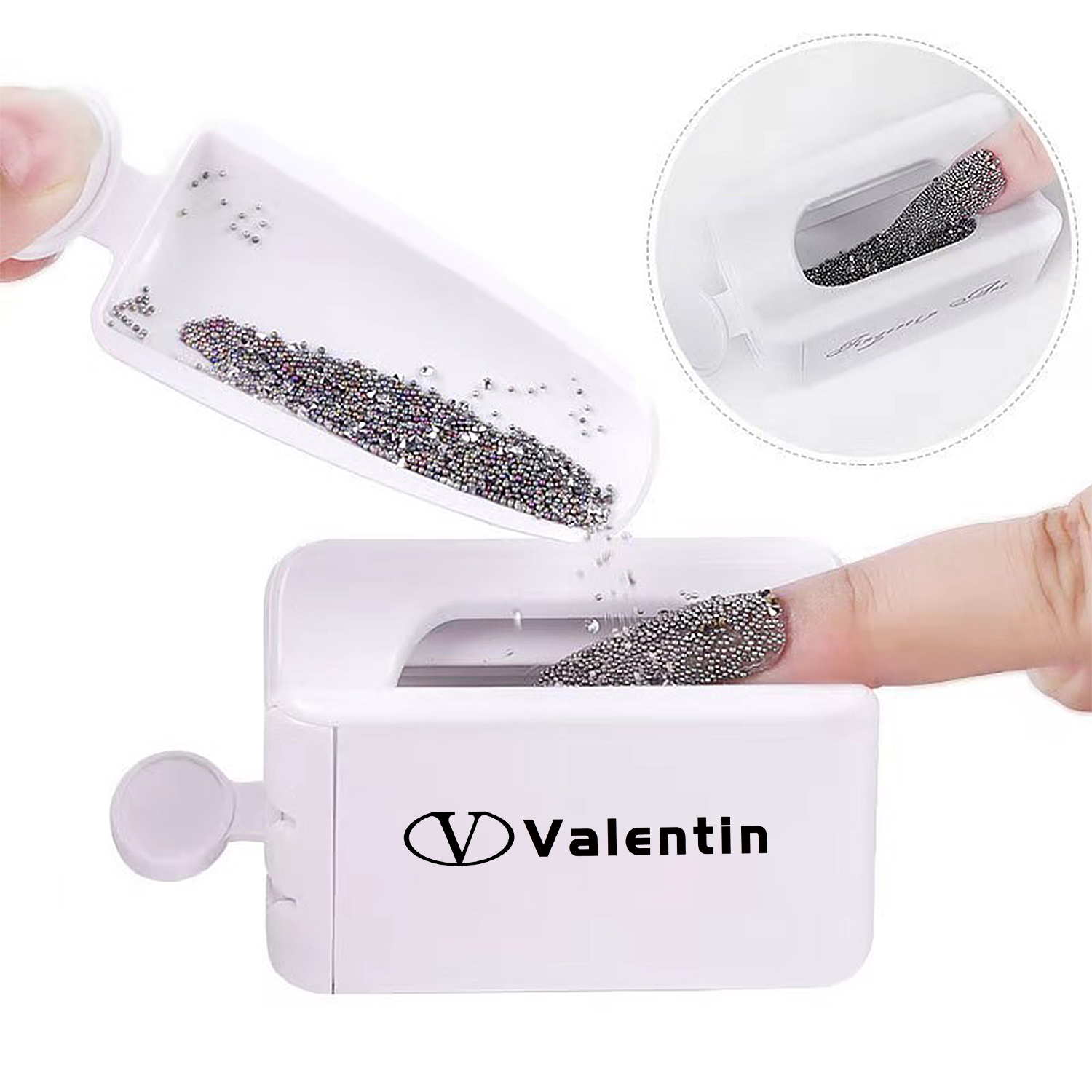 Dip Powder Recycling Nail Tray 2