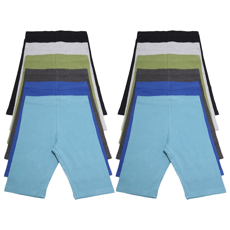 Girls' Cotton Athletic Shorts - Assorted 2