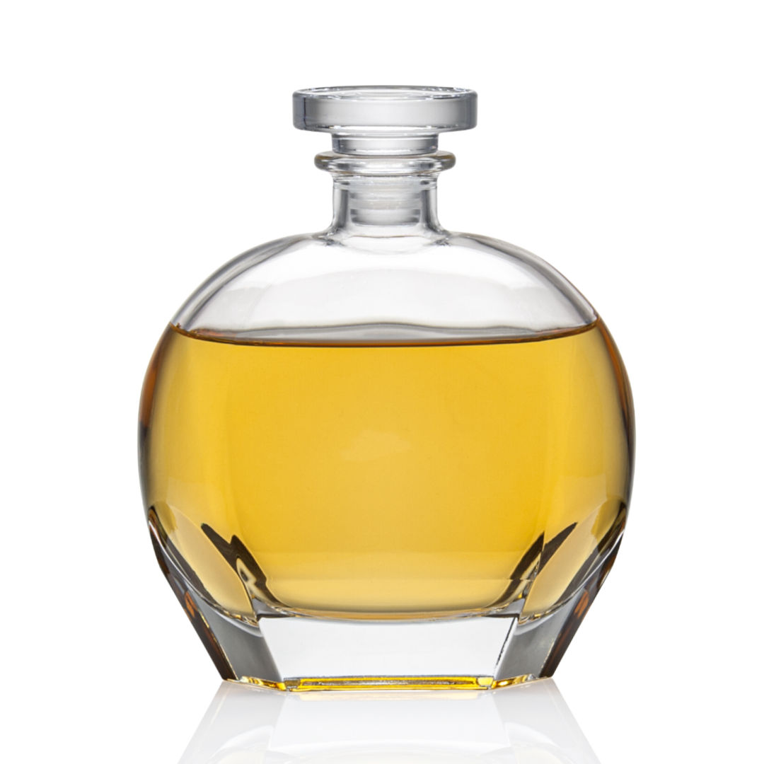 Belfast Decanter & Lid, custom glassware with logo imprint 3