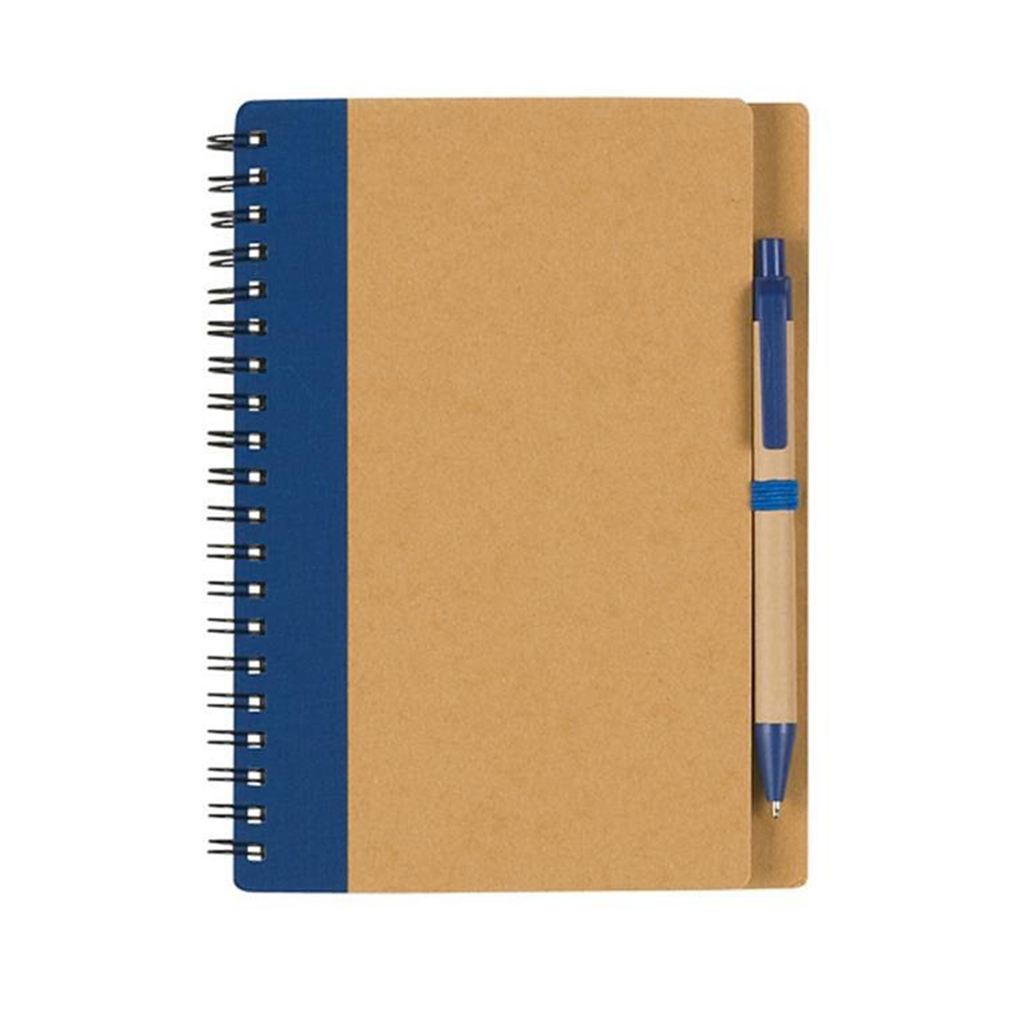 Recycled Spiral Notebook With Pen 7