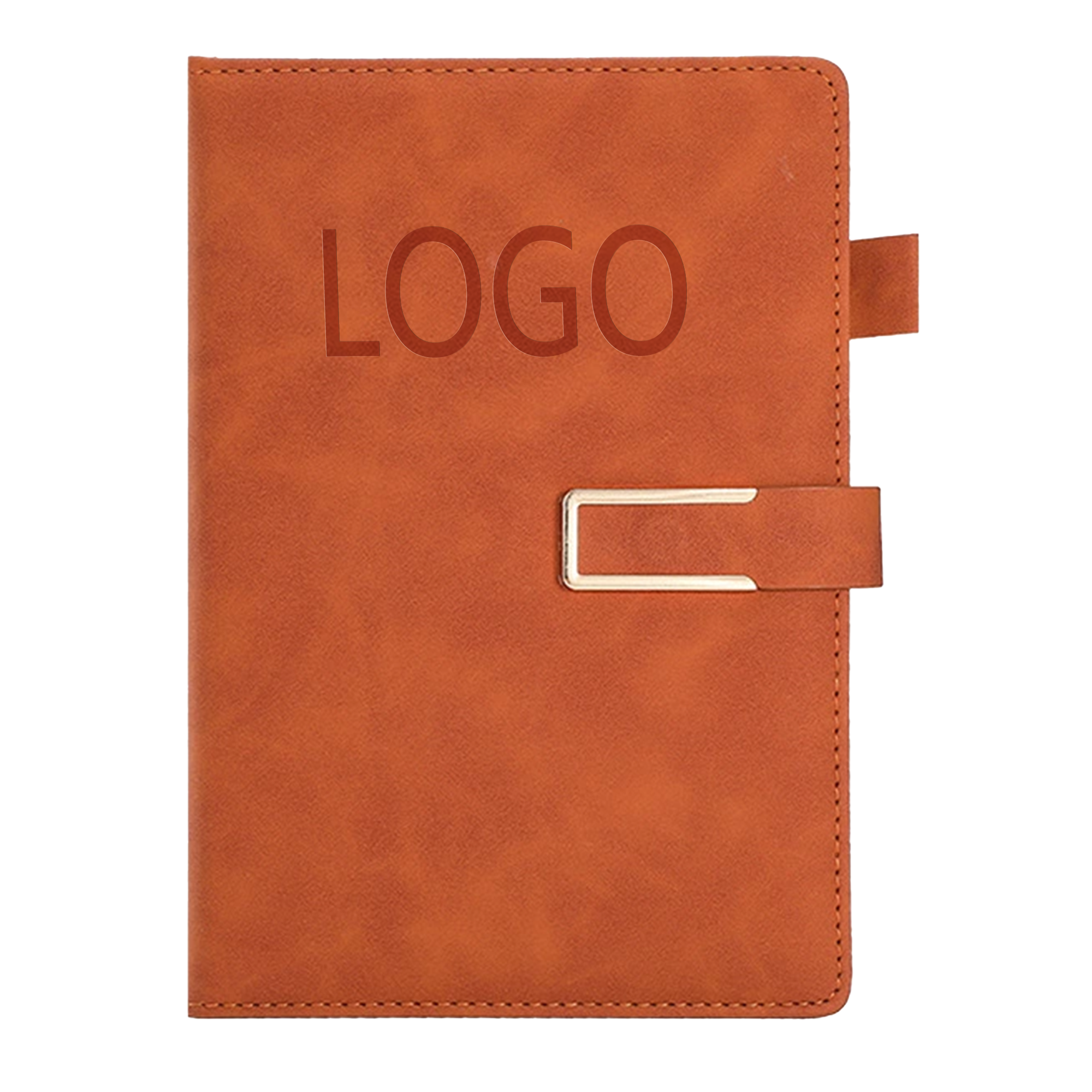 A5 Leather Notebook with Pen Loop 6
