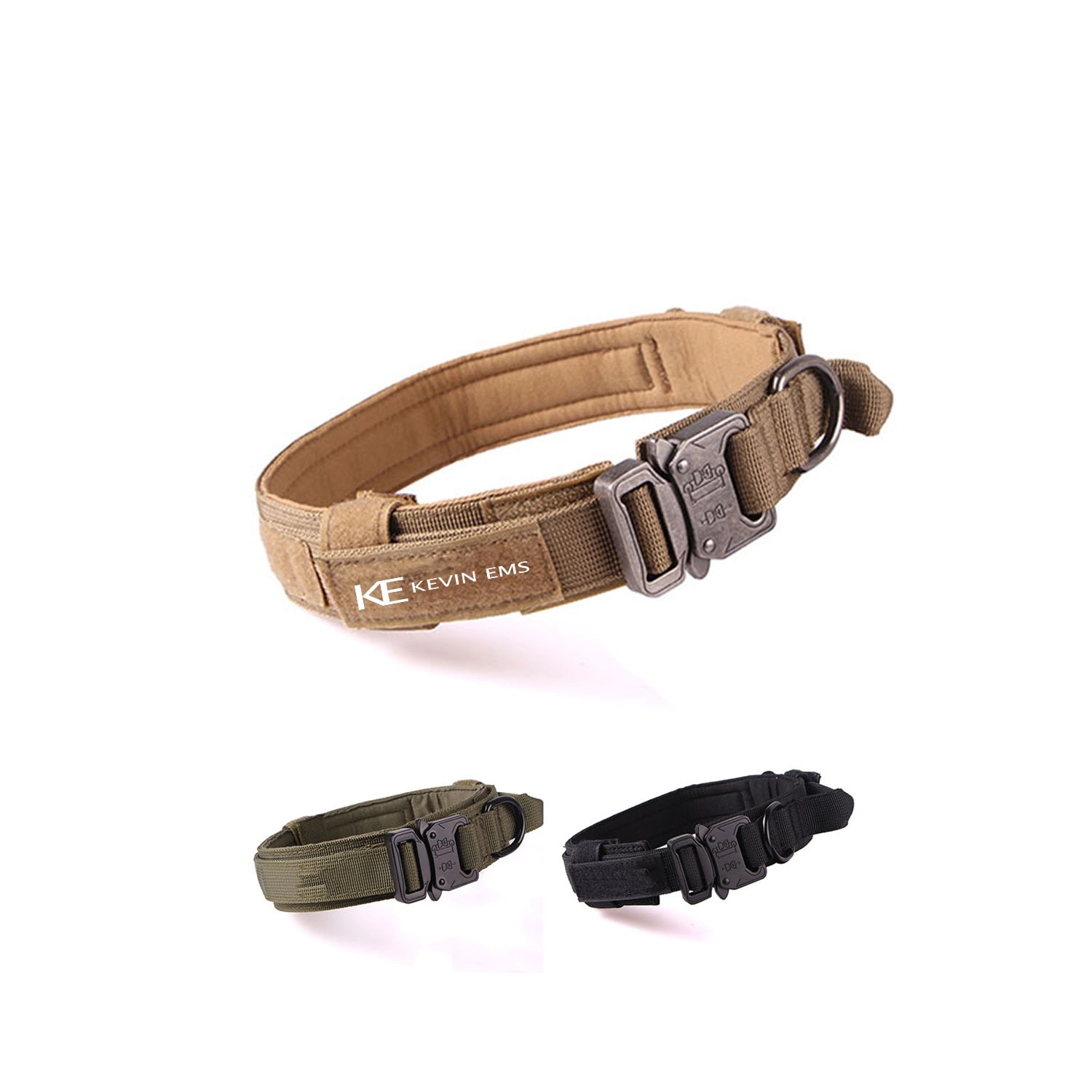 Nylon Thickened Tactical Dog Collar 1