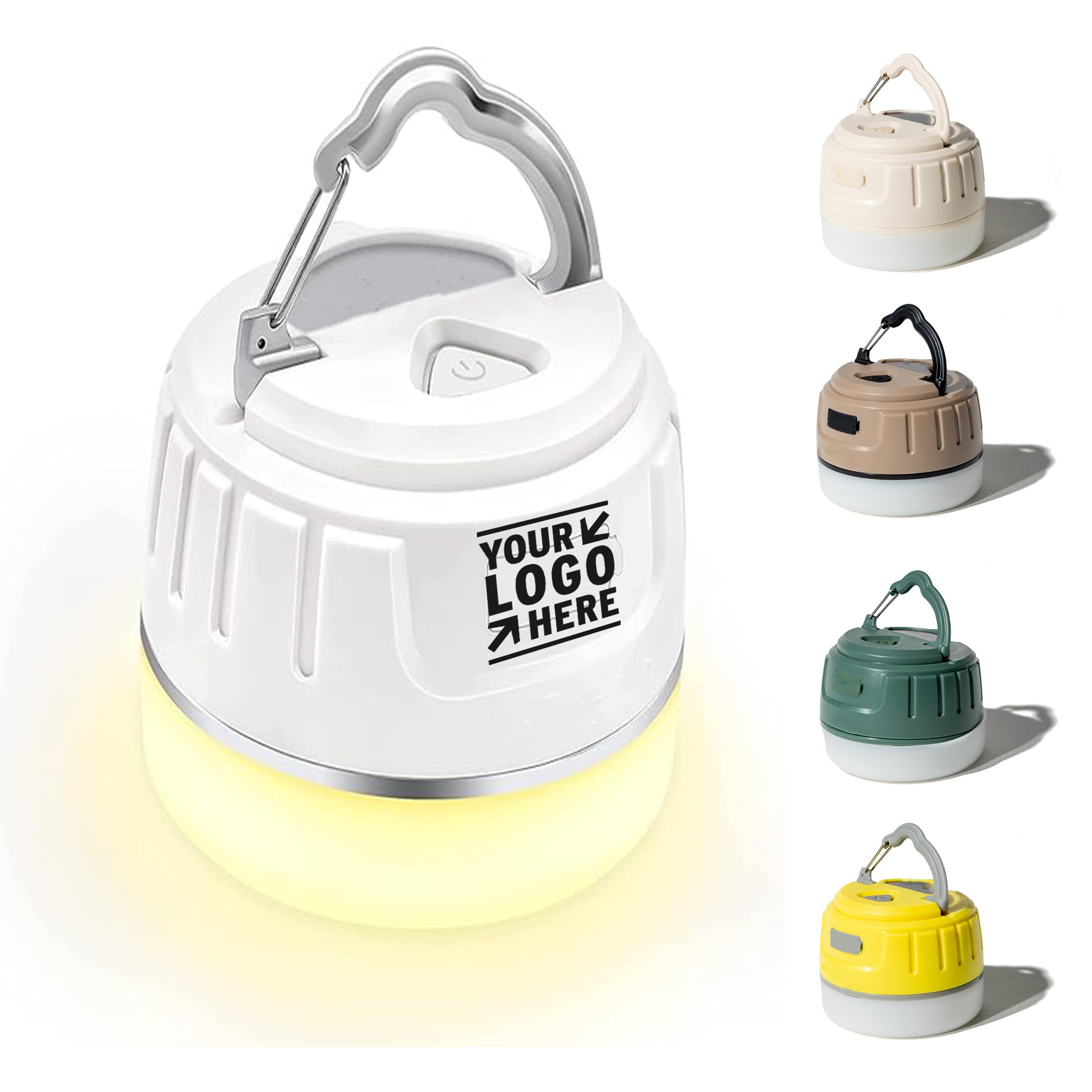 2 Light Modes Rechargeable Power Bank 5200mAh Adjust Brightness Steplessly Camping Lantern 2