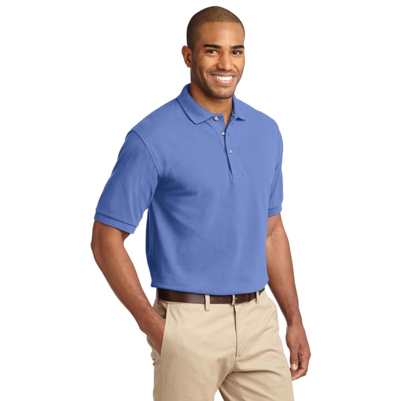 Port Authority Heavyweight Cotton Pique Polo. 78