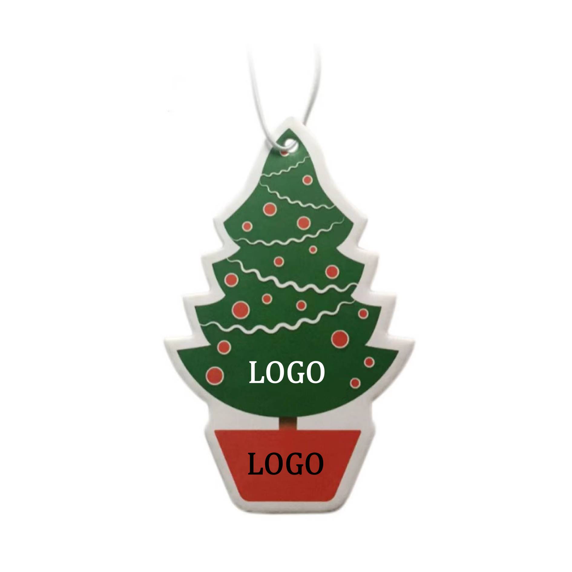 Christmas Tree Shaped Car Air Freshener 2