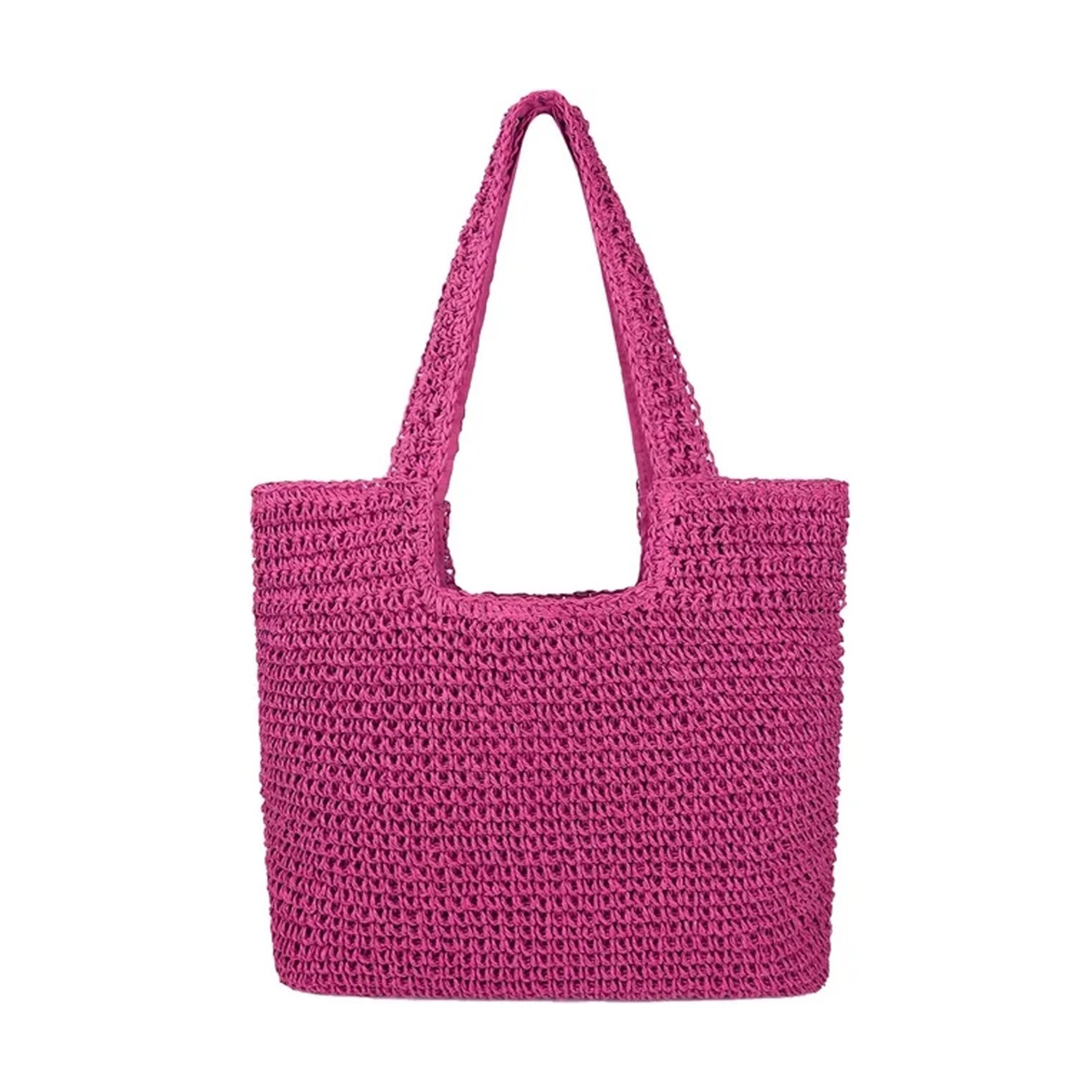 Women Large Straw Beach Bag 3