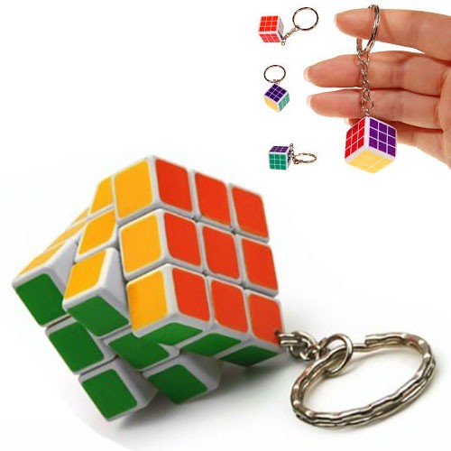 Puzzle Cube Keychain 1