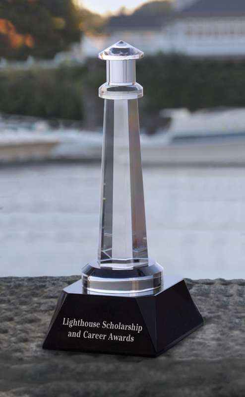 Small Cambridge Lighthouse with Black Base 3