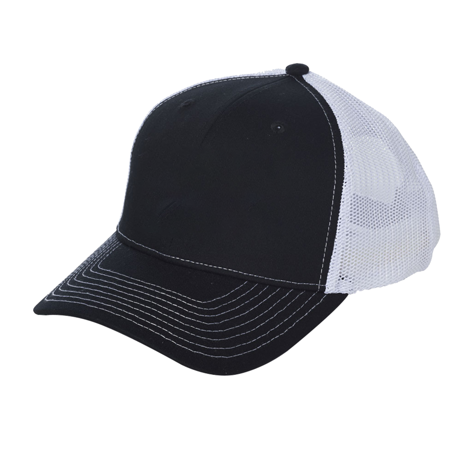 Classic Structured Trucker Cap with Mesh Backing 4