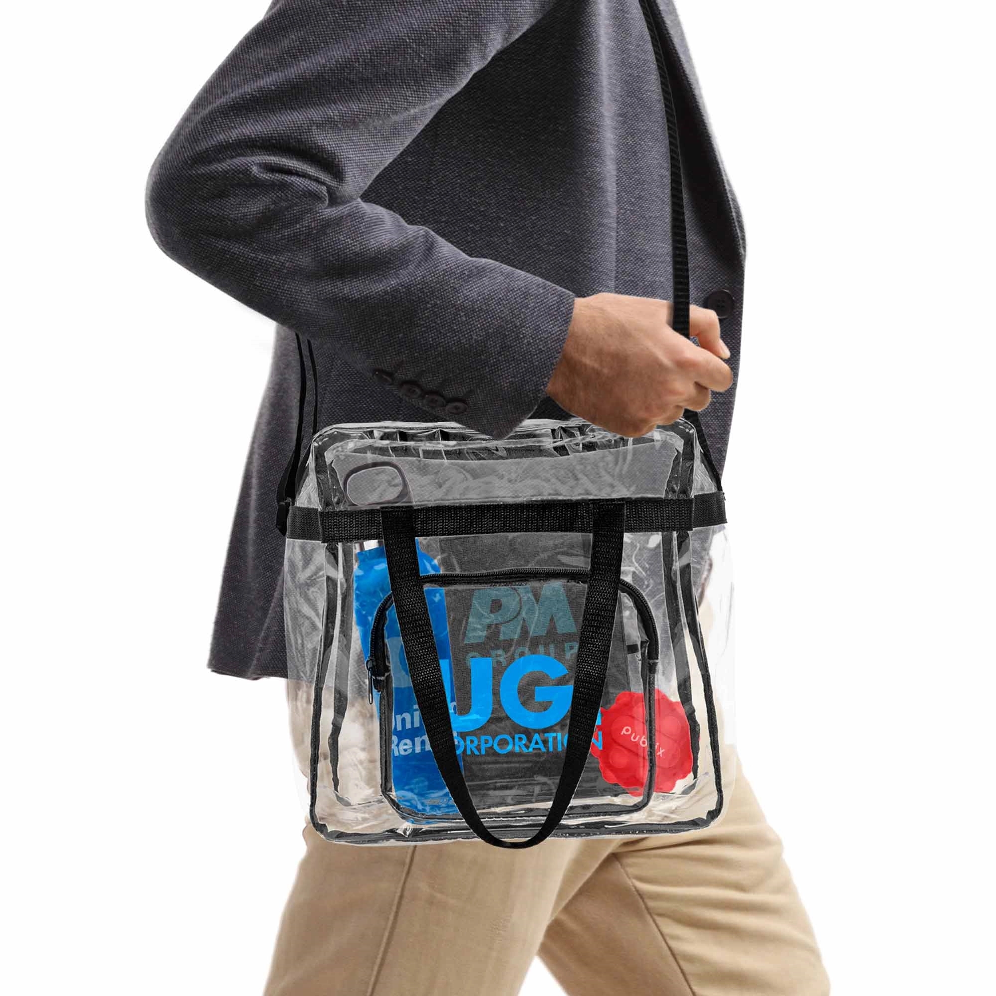 The Everything Clear Vinyl Tote Bag 5