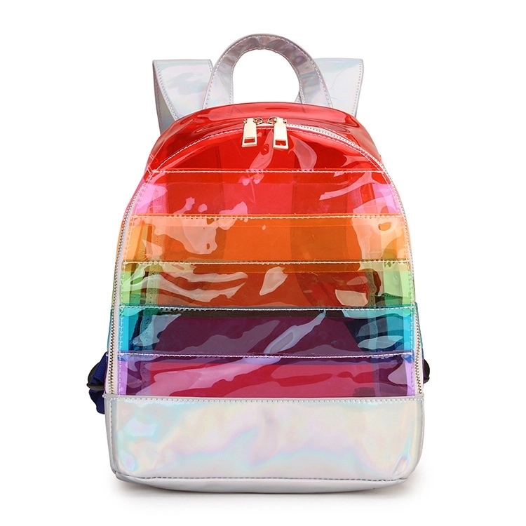 Multicolor Rainbow Mini Backpacks 6